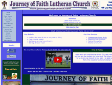 Tablet Screenshot of journeyoffaithchurch.com